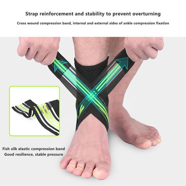 products fitness compression ankle guard anti-inversion breathable hole design sports convenient protection tool support, Blue;black
products fitness compression ankle guard anti-inversion breathable hole design sports convenient protection tool support, Blue;black