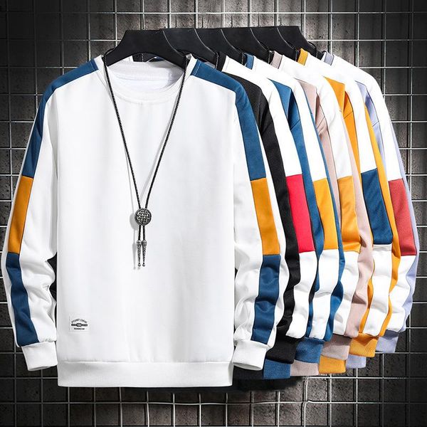men's hoodies & sweatshirts 2021 long sleeve harajuku men fashion 6 color hoodie mens casual o-neck patchwork sweatshirt for young, Black
men's hoodies & sweatshirts 2021 long sleeve harajuku men fashion 6 color hoodie mens casual o-neck patchwork sweatshirt for young, Black