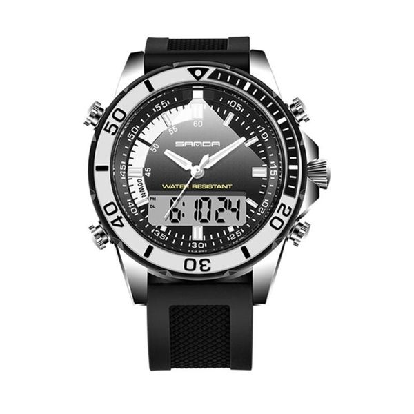 wristwatches men's sports watch digital double display fashion waterproof analogue for men tactical wrist summer luxurious gift, Slivery;brown
wristwatches men's sports watch digital double display fashion waterproof analogue for men tactical wrist summer luxurious gift, Slivery;brown