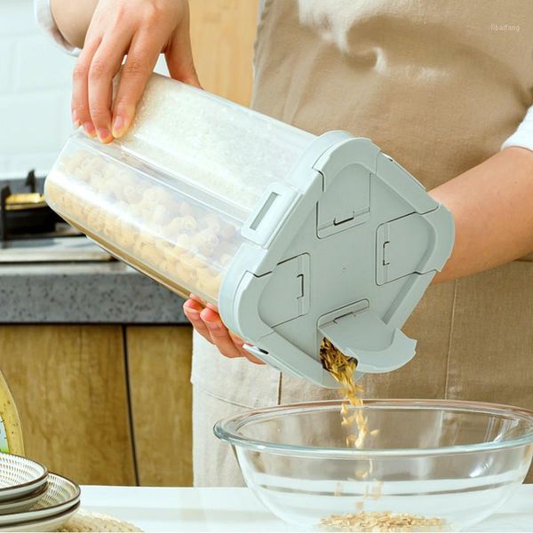 storage bottles & jars kitchen grain cereal box bottle plastic beans organizer jar transparent household home moisture sealing tank
storage bottles & jars kitchen grain cereal box bottle plastic beans organizer jar transparent household home moisture sealing tank