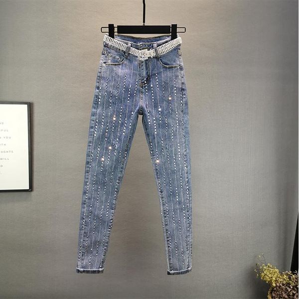 women's jeans women blue diamond 2021 spring high waist denim pencil pants girl fashion streetwear slim
women's jeans women blue diamond 2021 spring high waist denim pencil pants girl fashion streetwear slim