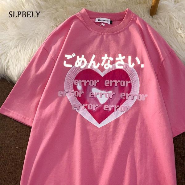 women's t-shirt slpbely heart print cotton women loose short sleeve ins harajuku tshirt summer fashion femmal t shirt streetwear pink, White
women's t-shirt slpbely heart print cotton women loose short sleeve ins harajuku tshirt summer fashion femmal t shirt streetwear pink, White
