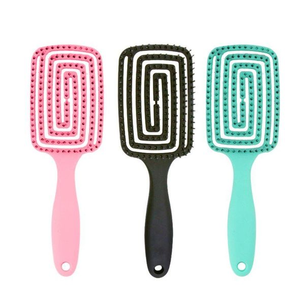 professional vented hair brush comb anti-static scalp massage combs styling tool d0jf brushes, Silver
professional vented hair brush comb anti-static scalp massage combs styling tool d0jf brushes, Silver