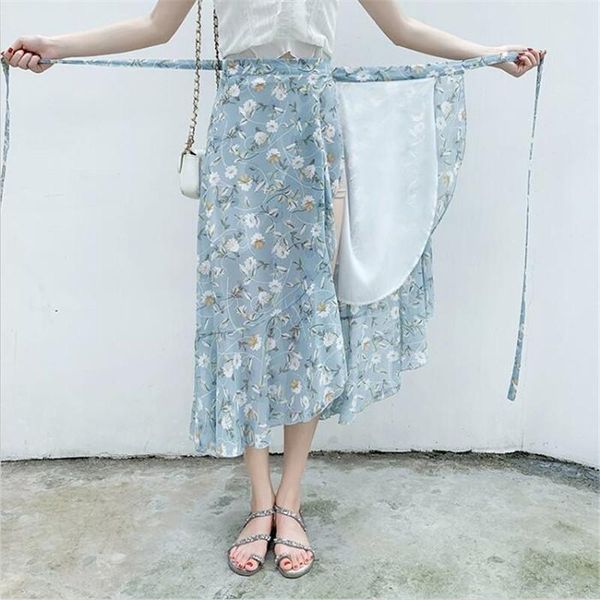 faldas de gasa con estampado floral para mujer, asimtricas volantes verano, playa, vacaciones, skirts, Black
faldas de gasa con estampado floral para mujer, asimtricas volantes verano, playa, vacaciones, skirts, Black