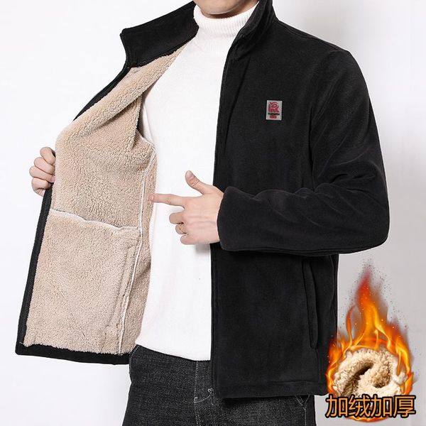 men's jackets winter fleece jacket men casual bomber military spring thick warm tactical army fishing ride hiking windproof parka coat, Black;brown
men's jackets winter fleece jacket men casual bomber military spring thick warm tactical army fishing ride hiking windproof parka coat, Black;brown