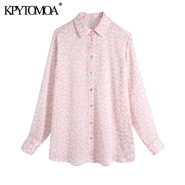 women fashion animal print loose cozy blouses vintage long sleeve button-up female shirts blusas chic 210420, White
women fashion animal print loose cozy blouses vintage long sleeve button-up female shirts blusas chic 210420, White