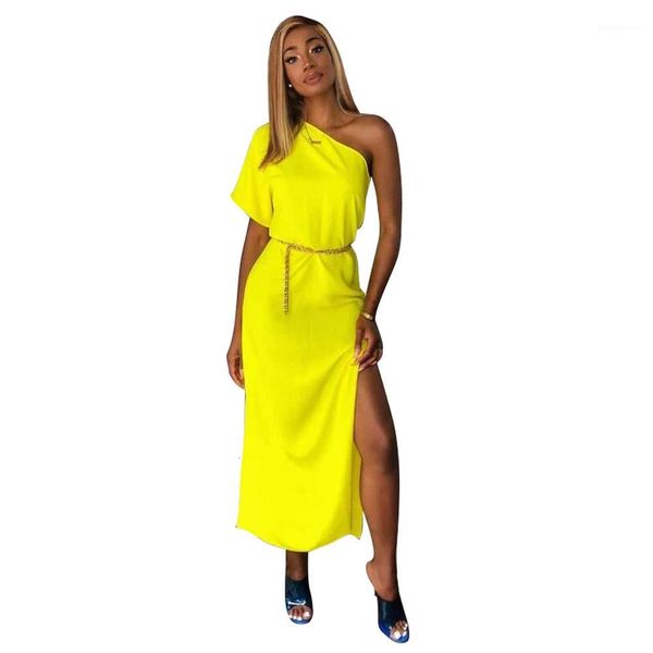 casual split up dresses candy color solid dress women designer clothes summer off the shoulder sashes, Black;gray
casual split up dresses candy color solid dress women designer clothes summer off the shoulder sashes, Black;gray