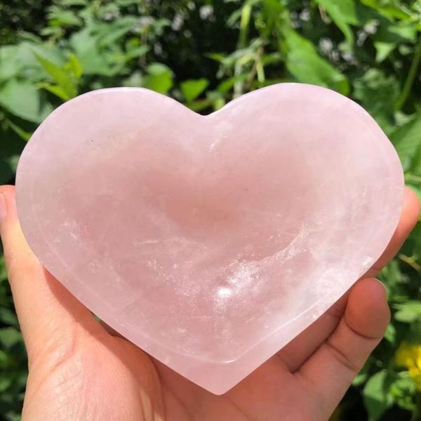 decorative objects & figurines 1pc 9-10cm natural rose quartz crystal bowl ashtray soap healing stone and gemstone box plate home decoration
decorative objects & figurines 1pc 9-10cm natural rose quartz crystal bowl ashtray soap healing stone and gemstone box plate home decoration