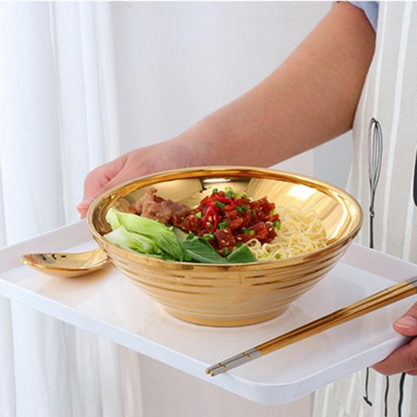 bowls heat insulation japanese stainless steel ramen instant noodles bowl big rice soup salad for restaurant kitchen tableware
bowls heat insulation japanese stainless steel ramen instant noodles bowl big rice soup salad for restaurant kitchen tableware