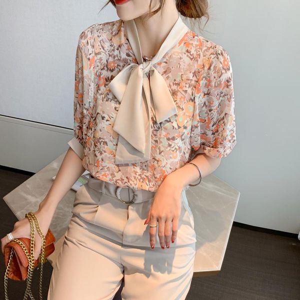 women's blouses & shirts coigarsam fashion floral blouse women summer print chiffon blusas womens and yellow orange pink 1033, White
women's blouses & shirts coigarsam fashion floral blouse women summer print chiffon blusas womens and yellow orange pink 1033, White