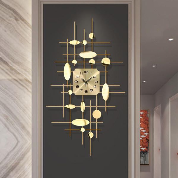 living room fashion creative quiet clock household atmosphere modern light luxury decorative wall clocks
living room fashion creative quiet clock household atmosphere modern light luxury decorative wall clocks