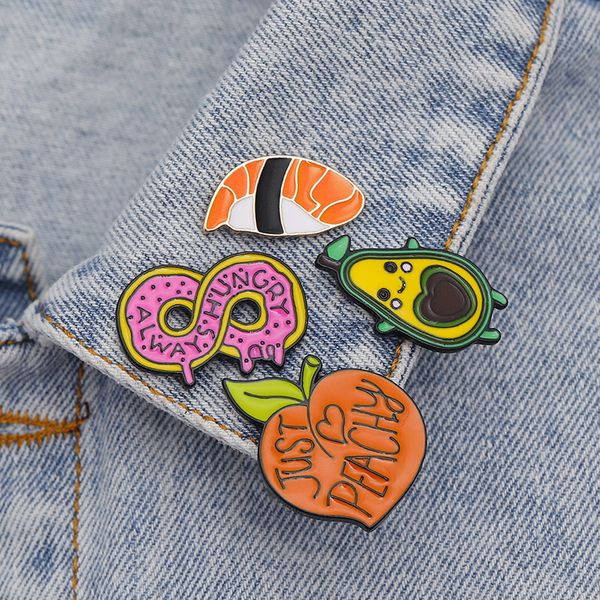 cute cratoon avocado brooches pins funny lapel pins back badge backpack bag hat leather accessories cat lady donut peachy sushi pin, Blue
cute cratoon avocado brooches pins funny lapel pins back badge backpack bag hat leather accessories cat lady donut peachy sushi pin, Blue