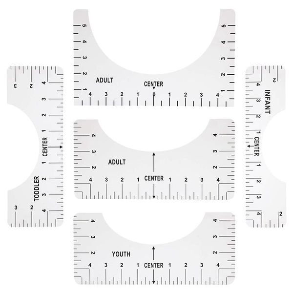 pieces pvc t-shirt ruler guide to center designs set for collar/applying vinyl, t shirt alignment tool with clothing sewing notions & tools, Black
pieces pvc t-shirt ruler guide to center designs set for collar/applying vinyl, t shirt alignment tool with clothing sewing notions & tools, Black