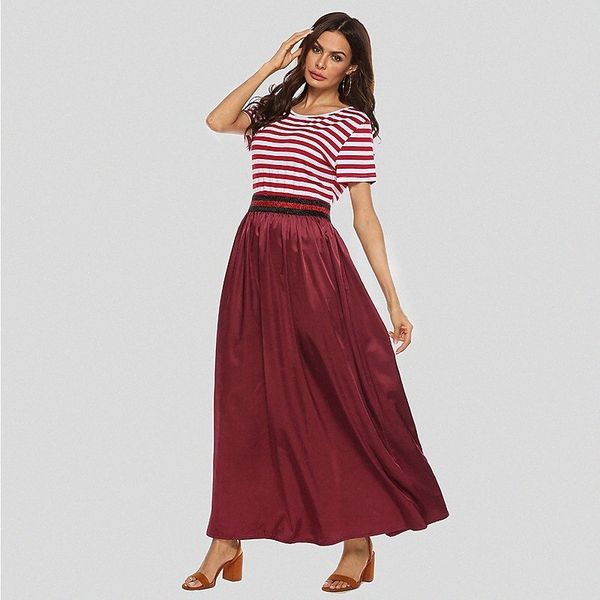 women's fashion long skirts going out casual / daily stripes patchwork red m l xl 17m5#, Black
women's fashion long skirts going out casual / daily stripes patchwork red m l xl 17m5#, Black