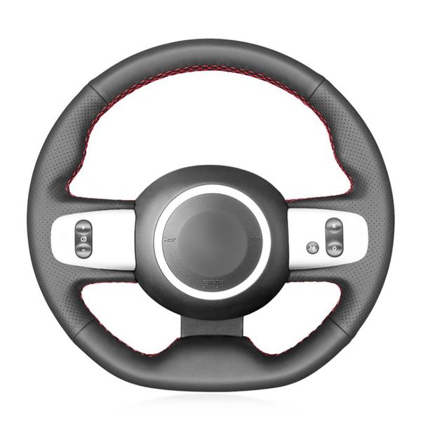 steering wheel covers black artificial leather hand-stitched no-slip car cover for twingo 3 2014-2021
steering wheel covers black artificial leather hand-stitched no-slip car cover for twingo 3 2014-2021