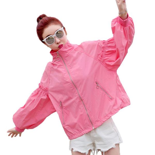 women's jackets women summer sun protection clothes female long sleeve cardigan clothing woman casual loose printing windbreaker, Black;brown
women's jackets women summer sun protection clothes female long sleeve cardigan clothing woman casual loose printing windbreaker, Black;brown