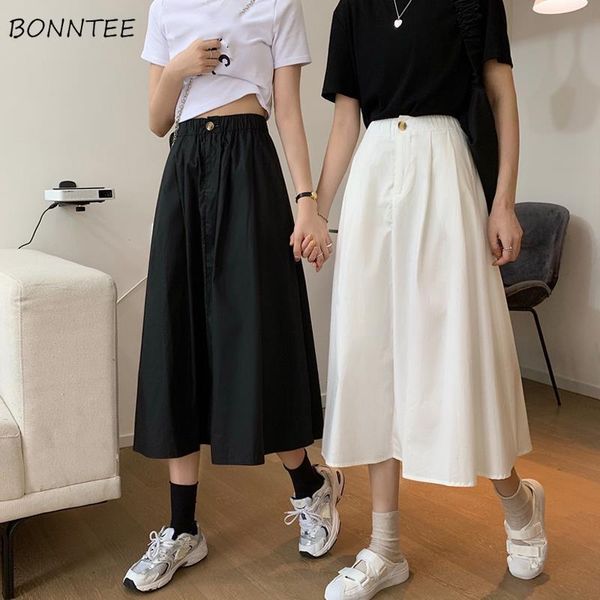 skirts women basic summer fashion all-match solid empire womens mid-calf skirt elastic waist black classic korean femme clothes
skirts women basic summer fashion all-match solid empire womens mid-calf skirt elastic waist black classic korean femme clothes