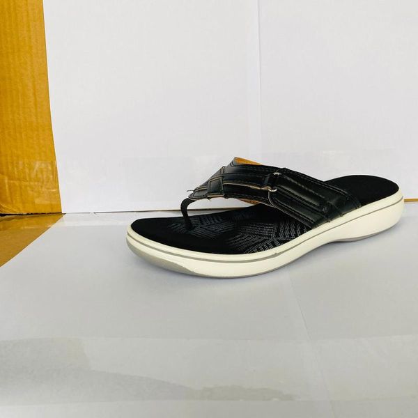 women thick bottom flip flops creative clip toe slippers platform jandal slides beach shoes casual flat #4, Black
women thick bottom flip flops creative clip toe slippers platform jandal slides beach shoes casual flat #4, Black