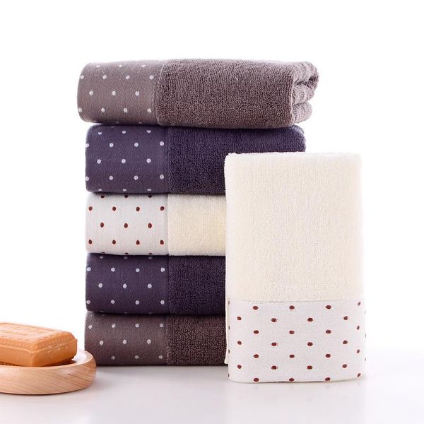towel 100% cotton 35x75cm face hand towels soft thick for adults quick dry dot solid color 1pc
towel 100% cotton 35x75cm face hand towels soft thick for adults quick dry dot solid color 1pc