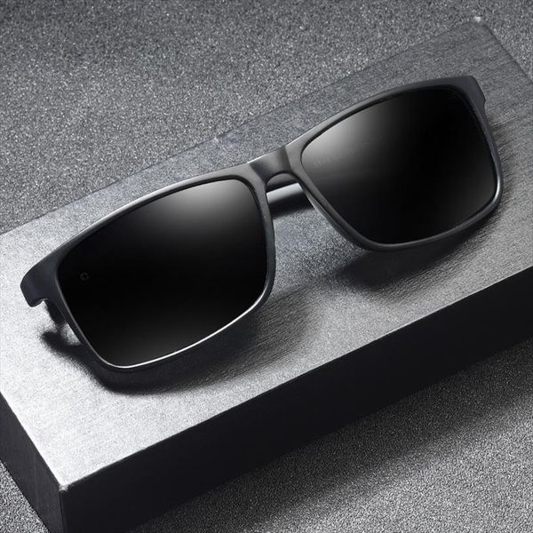 vintage rectangle polarized sunglasses men pchromic night vision polar sunglass for driving square uv400 anti glare glasses, White;black
vintage rectangle polarized sunglasses men pchromic night vision polar sunglass for driving square uv400 anti glare glasses, White;black