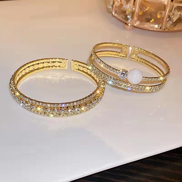 bangle european and american fashion diamond open net celebrity super flash temperament bracelet, Black
bangle european and american fashion diamond open net celebrity super flash temperament bracelet, Black