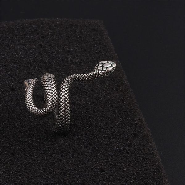 men punk cool retro classic black silver stainless steel snake ring men fashion rings jewelry gift582 t2, Golden;silver
men punk cool retro classic black silver stainless steel snake ring men fashion rings jewelry gift582 t2, Golden;silver