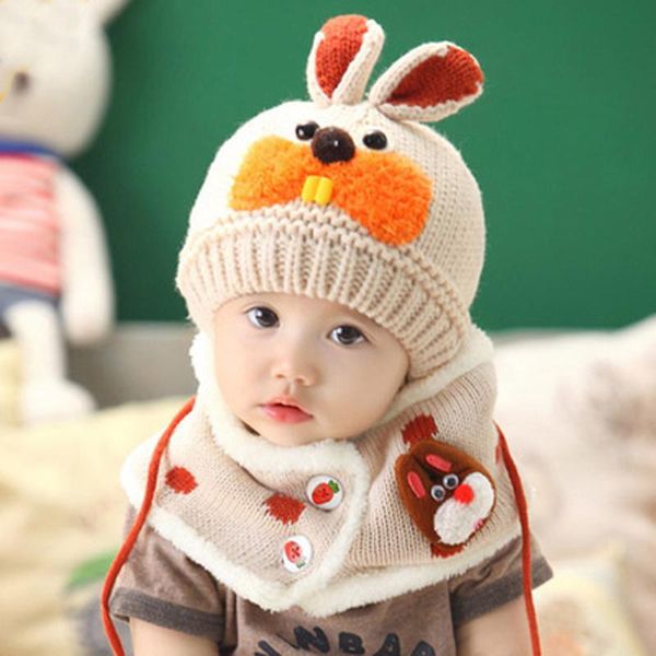 caps & hats ears baby hat cap boy girl knit soft bonnet beanie teeth scarf kids born winter, Yellow
caps & hats ears baby hat cap boy girl knit soft bonnet beanie teeth scarf kids born winter, Yellow