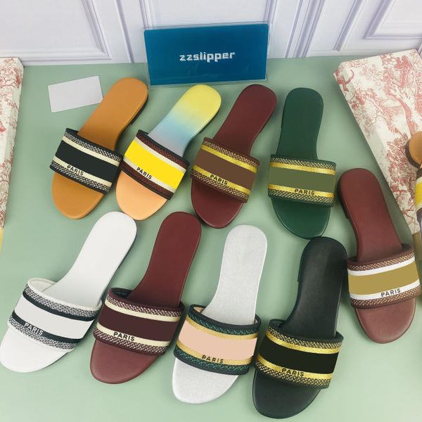 designer women dway cotton sandals summer leather flat letter embroidered slides fashion beach woman big head rainbow letters slippers with, Black
designer women dway cotton sandals summer leather flat letter embroidered slides fashion beach woman big head rainbow letters slippers with, Black