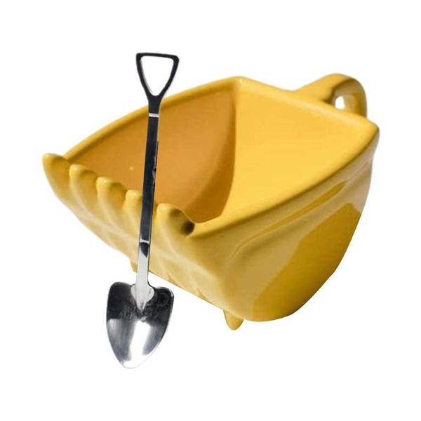 mugs j60c excavator cup coffee mug tea cups milk cute creative shape with shovel spoon gift (yellow)
mugs j60c excavator cup coffee mug tea cups milk cute creative shape with shovel spoon gift (yellow)