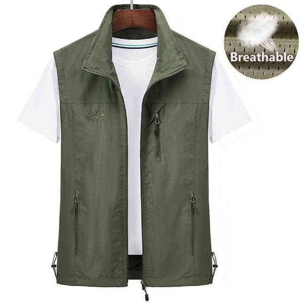 men multi-pocket fishing vest classic waistcoat man sleeveless jacket solid coat work tactical masculino size m-5xl, Black;white
men multi-pocket fishing vest classic waistcoat man sleeveless jacket solid coat work tactical masculino size m-5xl, Black;white
