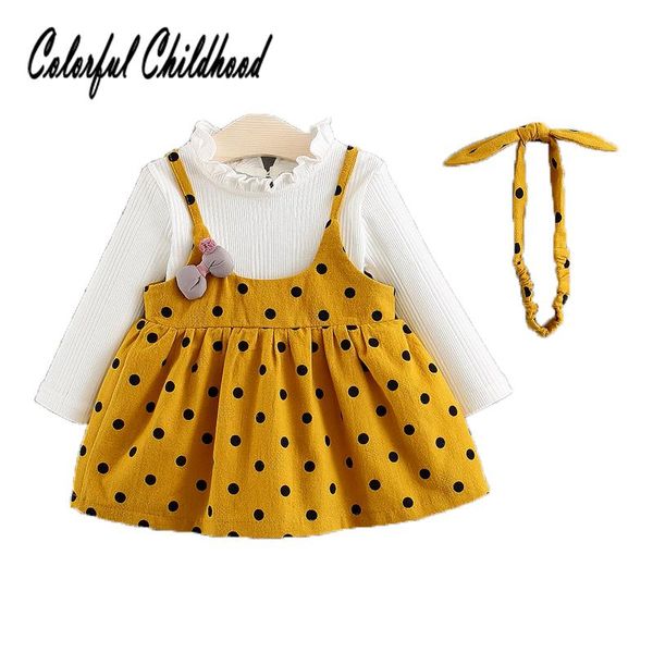girl's dresses cute polka dot little baby girls dress cotton long sleeve princess party wedding costumes infant born body clothes, Red;yellow
girl's dresses cute polka dot little baby girls dress cotton long sleeve princess party wedding costumes infant born body clothes, Red;yellow