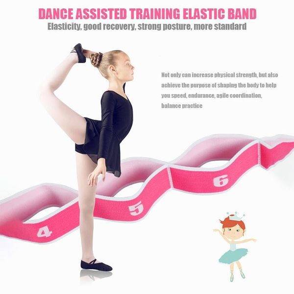 yoga pull strap portable practical polyester latex elastic dance stretching band loop pilates fitness exercise resistance bands
yoga pull strap portable practical polyester latex elastic dance stretching band loop pilates fitness exercise resistance bands