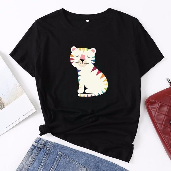women's t-shirt jcgo summer women t shirt 5xl plus size cotton lovely cat print short sleeve graphic tees casual loose o-neck female t, White
women's t-shirt jcgo summer women t shirt 5xl plus size cotton lovely cat print short sleeve graphic tees casual loose o-neck female t, White