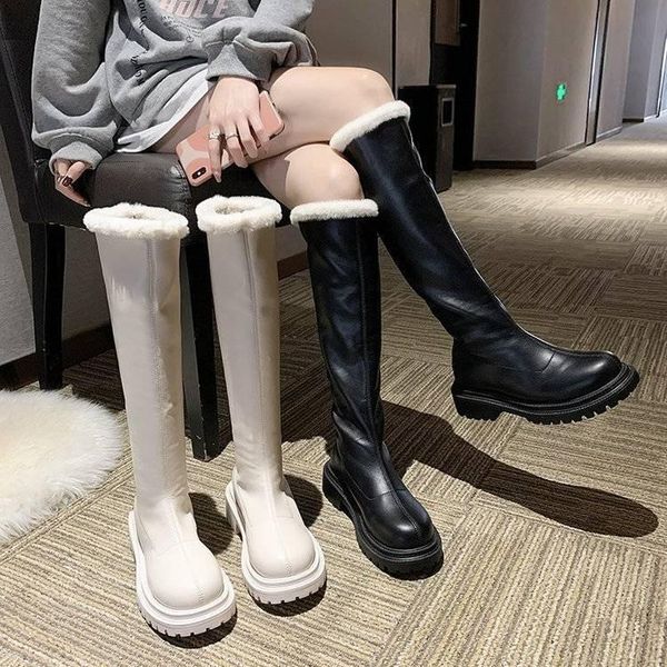 boots martn women 2021 furry cotton shoes winter thick-soled knee long british style knight, Black
boots martn women 2021 furry cotton shoes winter thick-soled knee long british style knight, Black