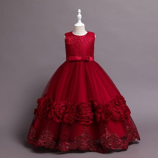 girl's dresses 2021 summer flower evening princess dress elegant pageant kids for girls children costume party wedding 8 12 years, Red;yellow
girl's dresses 2021 summer flower evening princess dress elegant pageant kids for girls children costume party wedding 8 12 years, Red;yellow