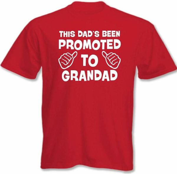 men's t-shirts dad's been promoted to men funny humor graphic novelty t-shirt, White;black
men's t-shirts dad's been promoted to men funny humor graphic novelty t-shirt, White;black