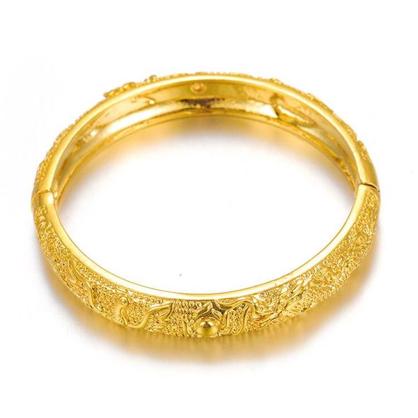 bangle 10mm gold-plated copper jewelry, ethnic style, retro wedding, dragon and phoenix bracelets ideas para regalar gift for older, Black
bangle 10mm gold-plated copper jewelry, ethnic style, retro wedding, dragon and phoenix bracelets ideas para regalar gift for older, Black