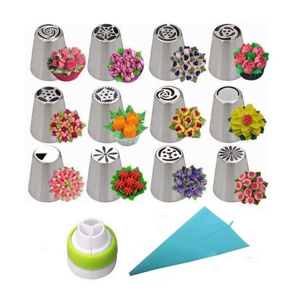 piece set decorating mouth fondant cream pastry bag chocolate cake decorations tools accessories diy baking utensils &
piece set decorating mouth fondant cream pastry bag chocolate cake decorations tools accessories diy baking utensils &