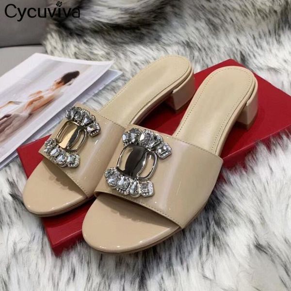 slippers runway crystal block heels women summer real leather open toe party dress shoes designer slides rhinestone sandals 2021, Black
slippers runway crystal block heels women summer real leather open toe party dress shoes designer slides rhinestone sandals 2021, Black