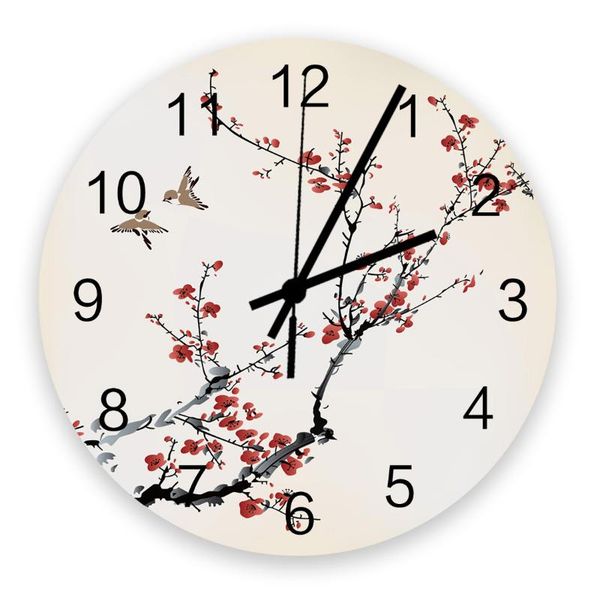 wall clocks 30cm clock plum blossom branches ink style home quiet silent simple mute decorative living room watch
wall clocks 30cm clock plum blossom branches ink style home quiet silent simple mute decorative living room watch
