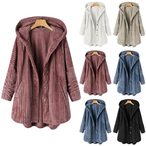 women plain fluffy plush coat ladies winter outdoor warm parka jacket outwear women's jackets, Black;brown
women plain fluffy plush coat ladies winter outdoor warm parka jacket outwear women's jackets, Black;brown