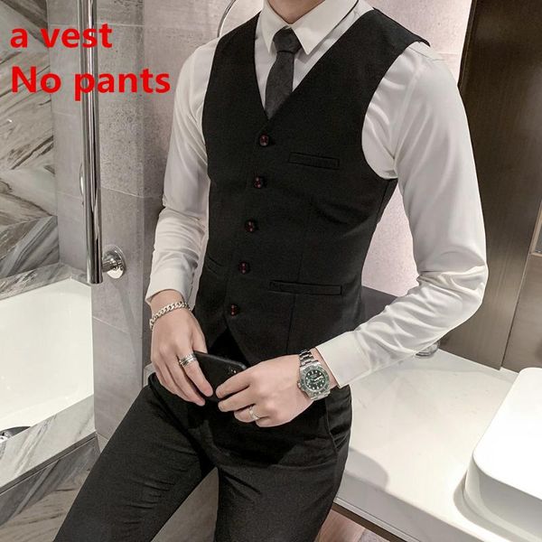 men's vests 2021 suit vest, fashion business casual vest red blue black gray waistcoat s-3xl, Black;white
men's vests 2021 suit vest, fashion business casual vest red blue black gray waistcoat s-3xl, Black;white