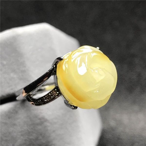 cluster rings 13mm natural yellow amber flower carved ring for woman lady man beads gemstone silver fashion jewelry adjustable, Golden;silver
cluster rings 13mm natural yellow amber flower carved ring for woman lady man beads gemstone silver fashion jewelry adjustable, Golden;silver