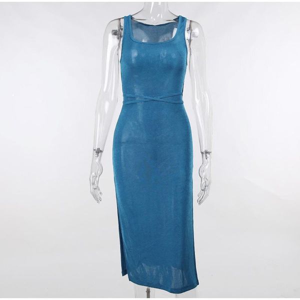 casual dresses 2021 polyester backless split camisole strap female all-match retro party dress club women's knitted sleeveless, Black;gray
casual dresses 2021 polyester backless split camisole strap female all-match retro party dress club women's knitted sleeveless, Black;gray