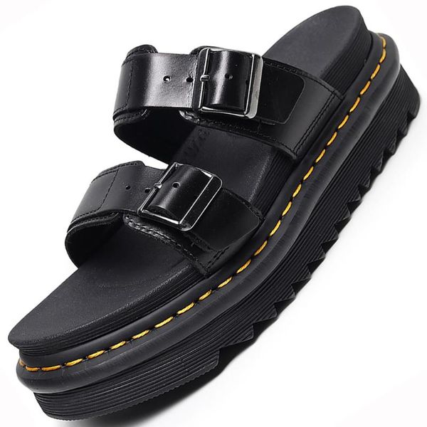 slippers women cow genuine leather for female platform nonslip shoes ladies buckle outdoor beach sandals girls summer big size, Black
slippers women cow genuine leather for female platform nonslip shoes ladies buckle outdoor beach sandals girls summer big size, Black