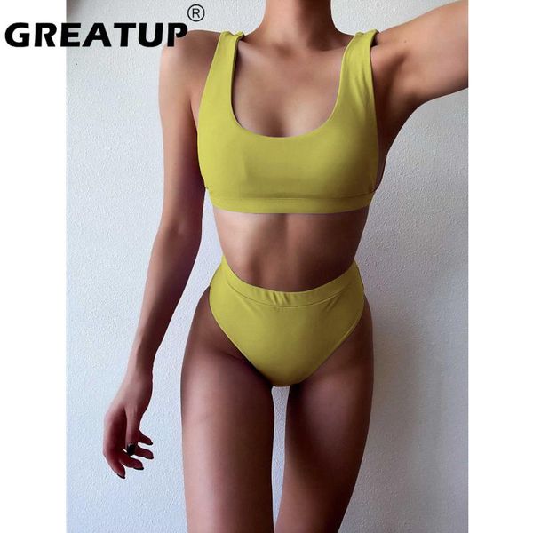women's swimwear greatup push up bikinis swimsuits high waist bandeau biquini cut bathing suits lavender beachwear, White;black 
women's swimwear greatup push up bikinis swimsuits high waist bandeau biquini cut bathing suits lavender beachwear, White;black