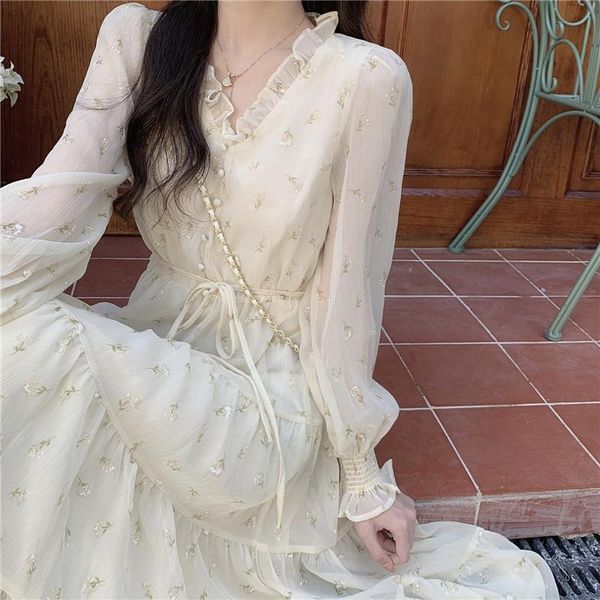casual dresses party floral long korean style vintage women's dress for christmas clothes long-sleeve 2021 spring autumn a6569, Black;gray
casual dresses party floral long korean style vintage women's dress for christmas clothes long-sleeve 2021 spring autumn a6569, Black;gray