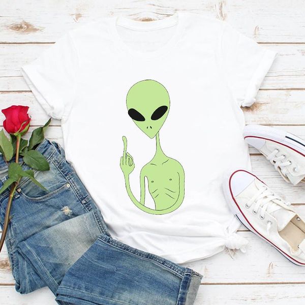 women's t-shirt women clothes alien cartoon ladies womens tee printing cute lady summer shirt female t graphic tshirts, White
women's t-shirt women clothes alien cartoon ladies womens tee printing cute lady summer shirt female t graphic tshirts, White