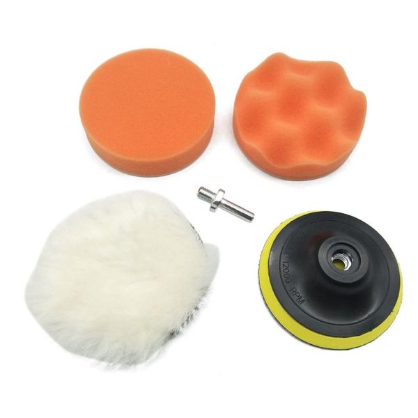 car sponge 5pcs/set 4 inch polishing pads kit buffing waxing foam pad buffer set polisher machine wax
car sponge 5pcs/set 4 inch polishing pads kit buffing waxing foam pad buffer set polisher machine wax