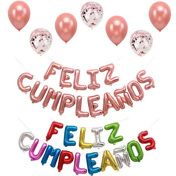 party decoration 15pcs/lot 16inch rose gold silver spanish happy birthday letter foil balloons decor alphabet globos air inflatable gifts
party decoration 15pcs/lot 16inch rose gold silver spanish happy birthday letter foil balloons decor alphabet globos air inflatable gifts